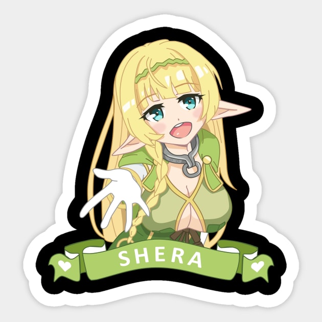 How Not to Summon a Demon Lord - Shera Sticker by Dokey4Artist